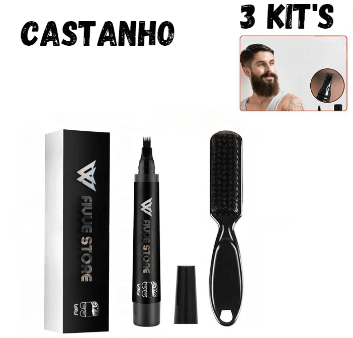 Kit Preenchedor de Barbas